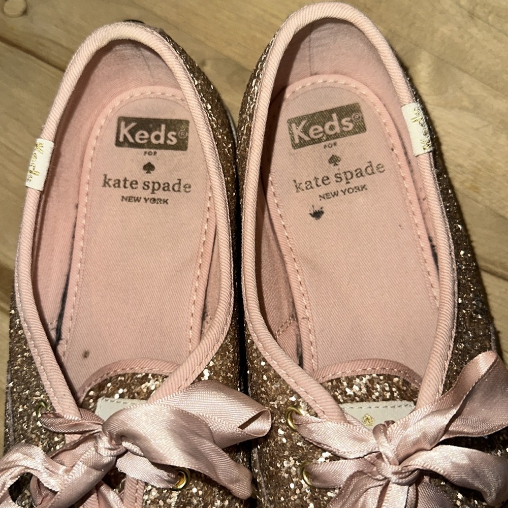 KATE SPADE♠️Gorgeous Encrusted Keds - Picture 7 of 12